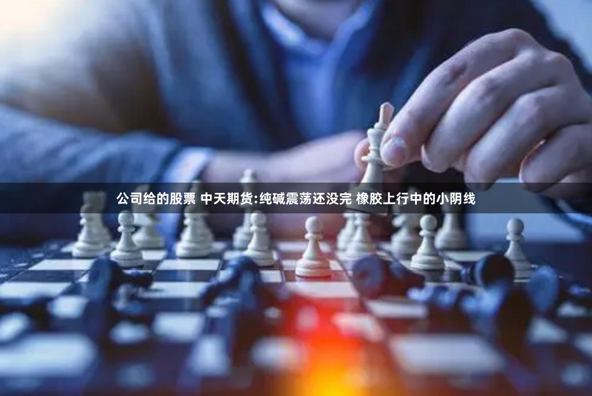 公司给的股票 中天期货:纯碱震荡还没完 橡胶上行中的小阴线