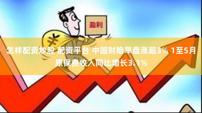 怎样配资炒股 配资平台 中国财险早盘涨超3% 1至5月原保费收入同比增长3.1%